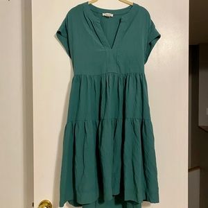 Calvin Klein Ruffle Dress